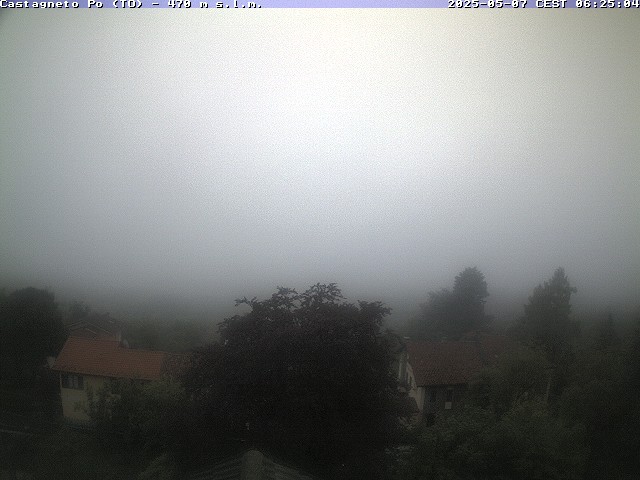immagine della webcam nei dintorni di Venaria Reale: webcam Castagneto Po